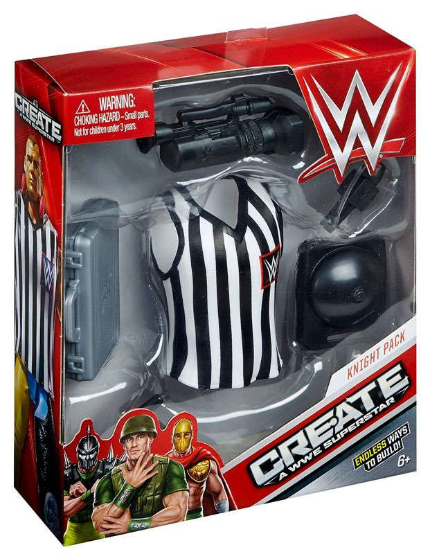 wwe referee action figure