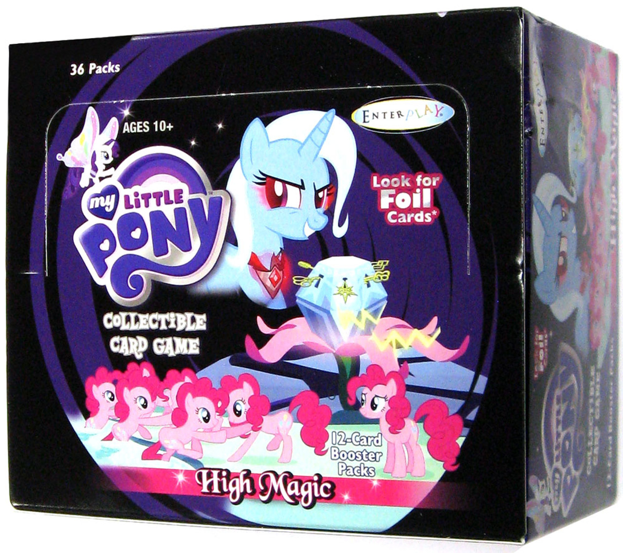 My Little Pony Friendship Is Magic High Magic Booster Box 36 Packs Enterplay Toywiz - best sister day ever roblox my little pony 3d roleplay is magic pinkie pie maud pie