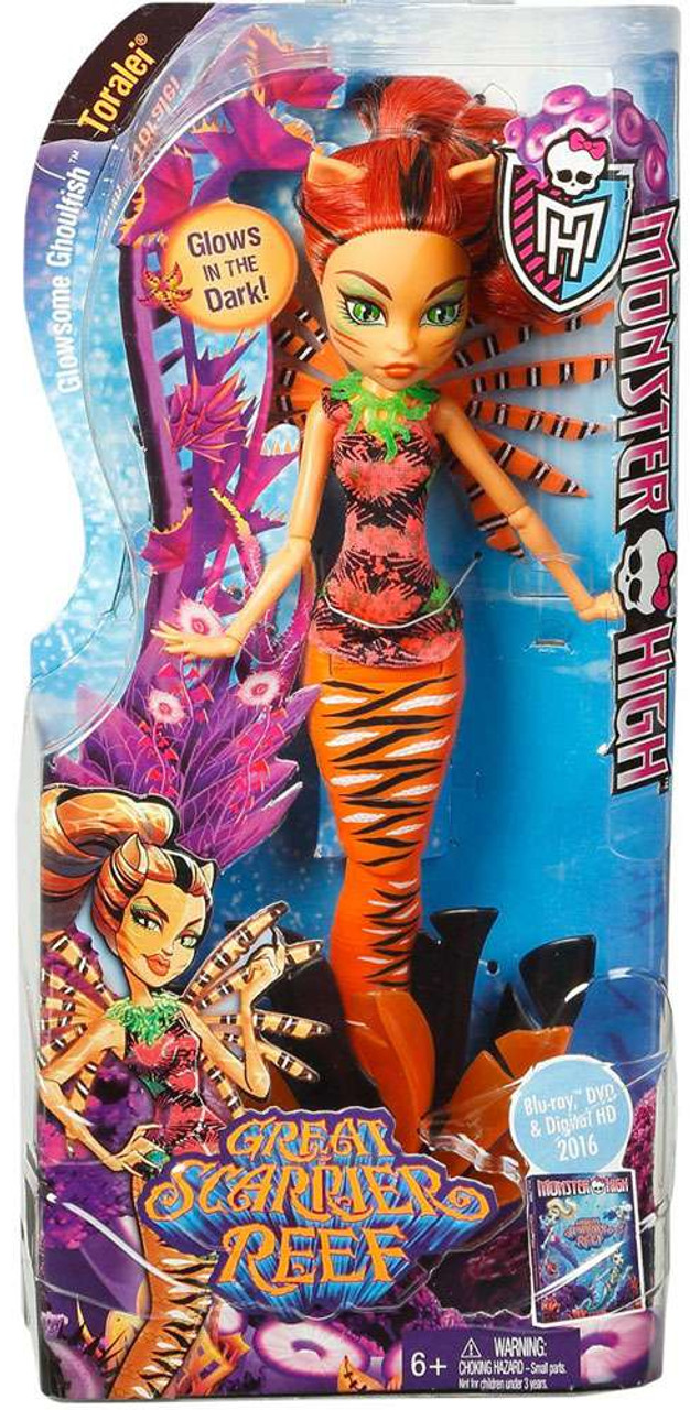 monster high great scarrier reef dolls