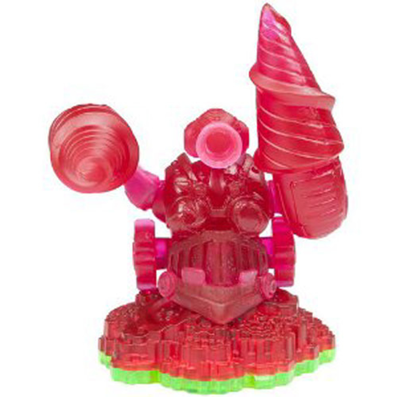 Skylanders Spyros Adventure Drill Sergeant Exclusive Figure Pack Clear Red Loose Activision Toywiz - roblox drill sergeant music