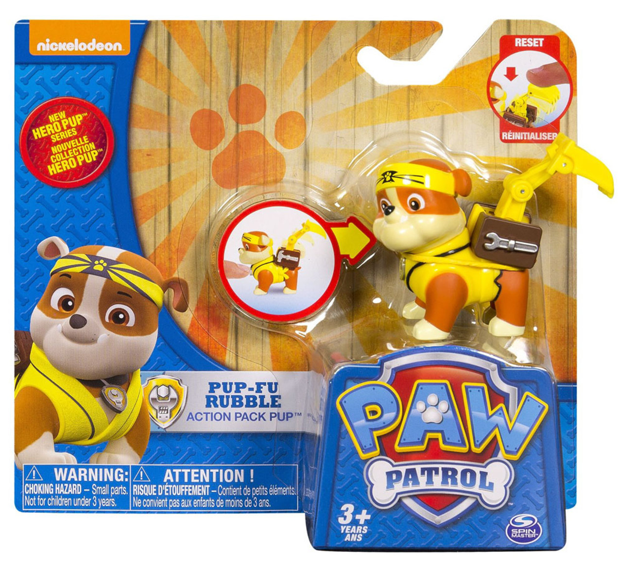 paw patrol action pack pups figure set