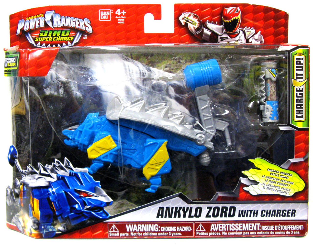 power rangers dino charge ankylo zord toy