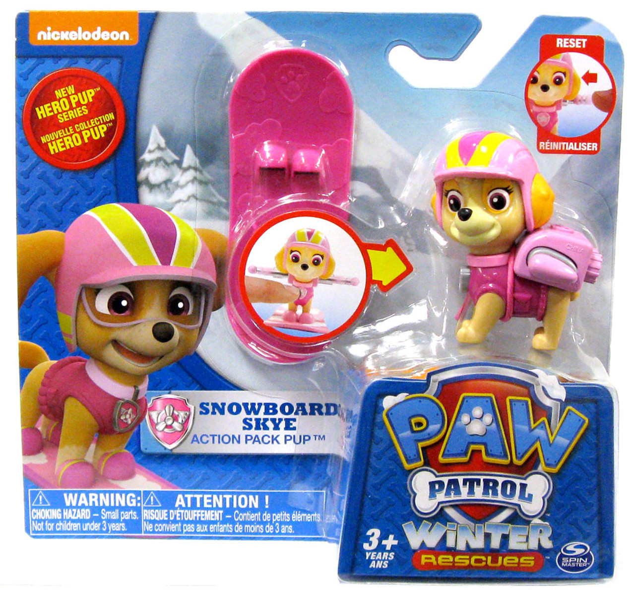 paw patrol action pack pups 3 pack