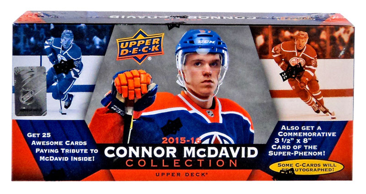 Nhl 2015 16 Connor Mcdavid Collection Trading Card Blaster Box