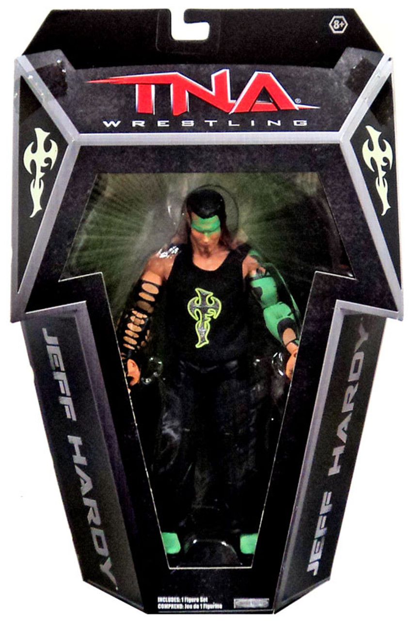 Tna Wrestling Impact Jeff Hardy Exclusive Action Figure Glow In The Dark Jakks Pacific Toywiz - jeff hardy enterance roblox youtube