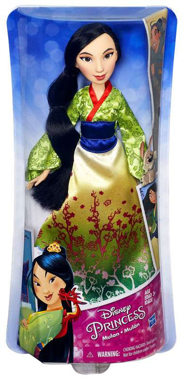 mulan royal shimmer doll