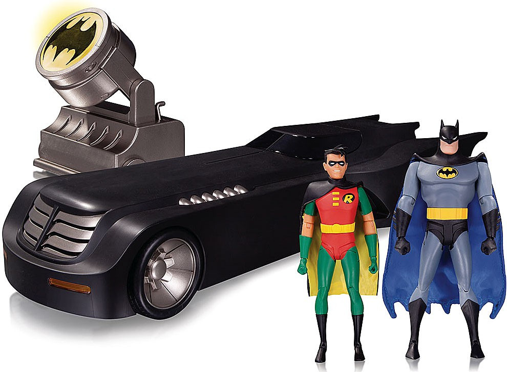 Batman The Animated Series Deluxe Batmobile Action Figures Vehicle