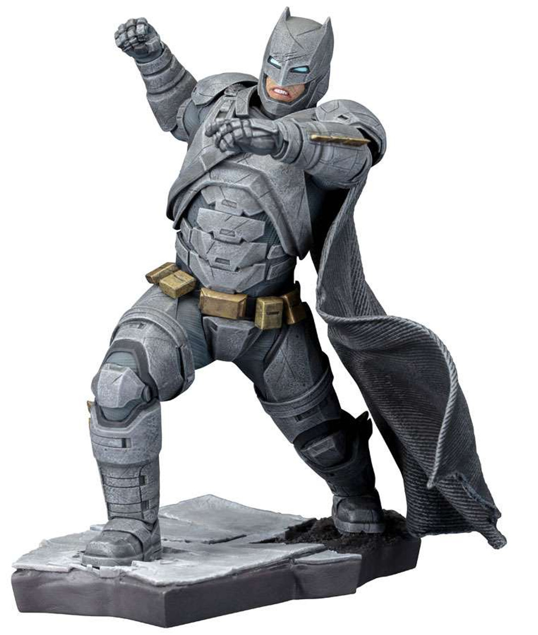 armored batman statue