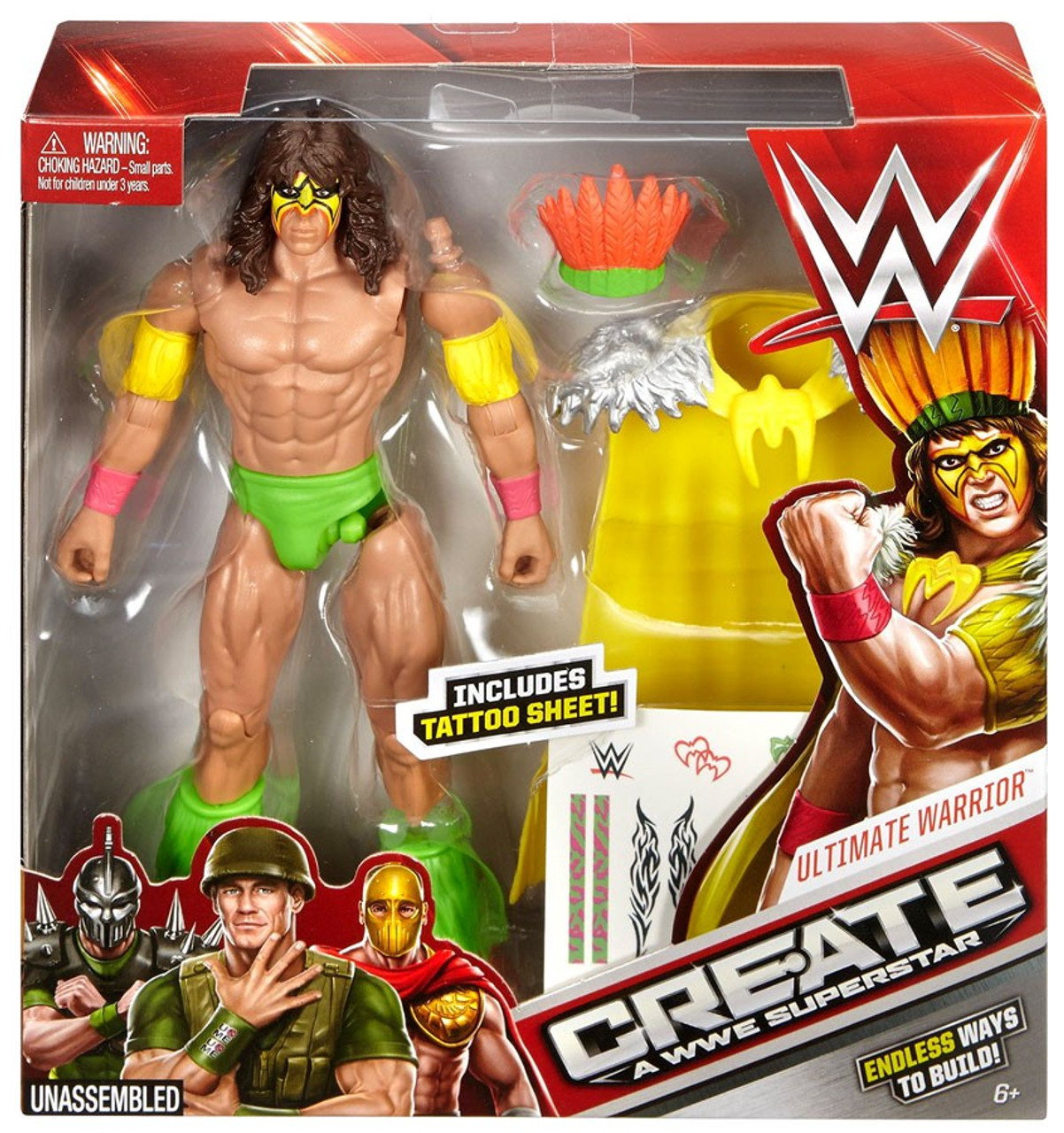 ultimate warrior wrestling doll