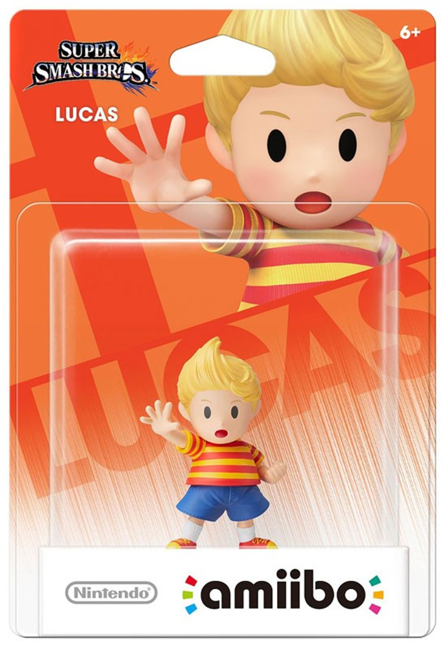 Nintendo Super Smash Bros Amiibo Lucas Mini Figure Toywiz - roblox super smash bros lucas green costume