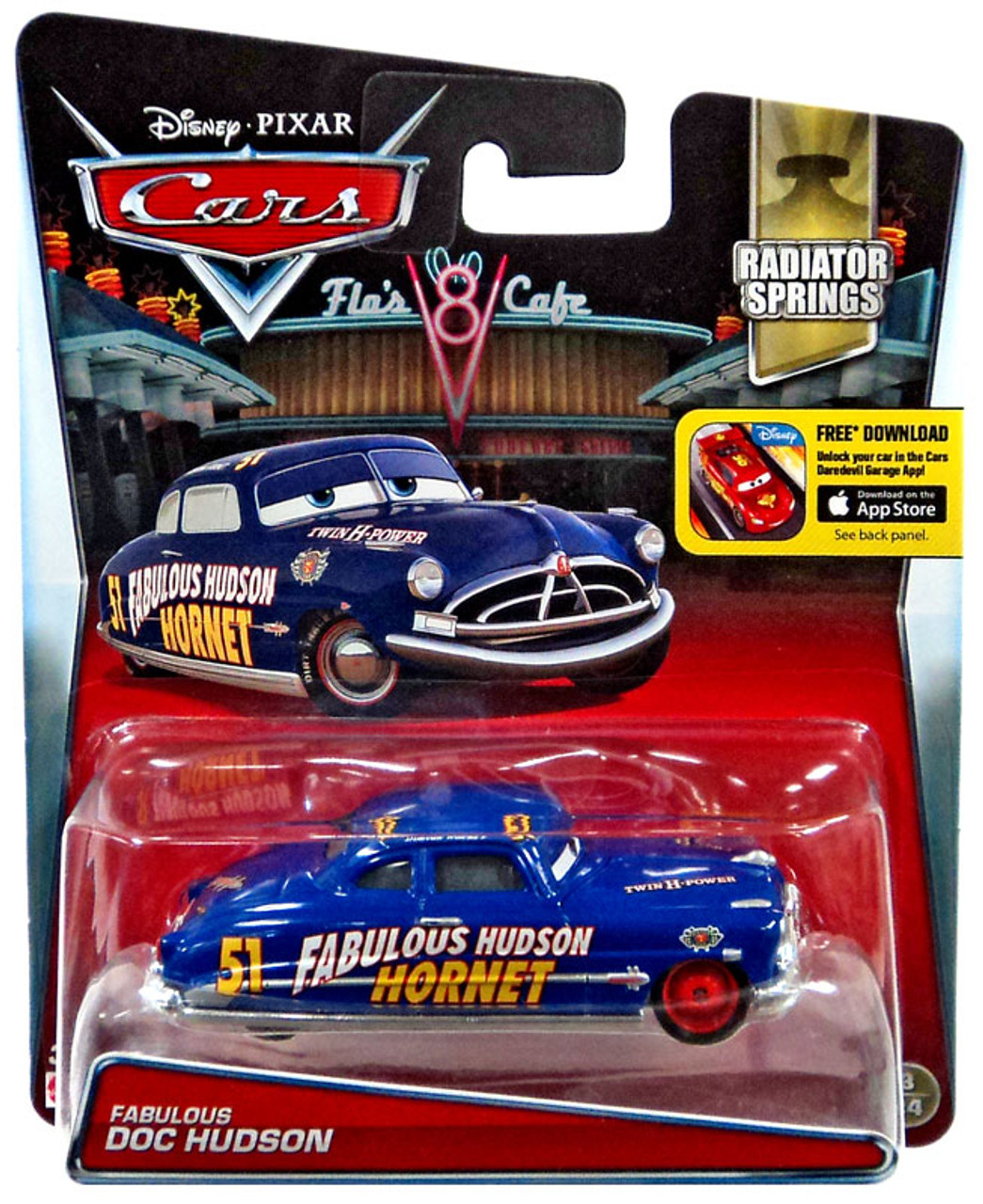 disney pixar cars doc hudson