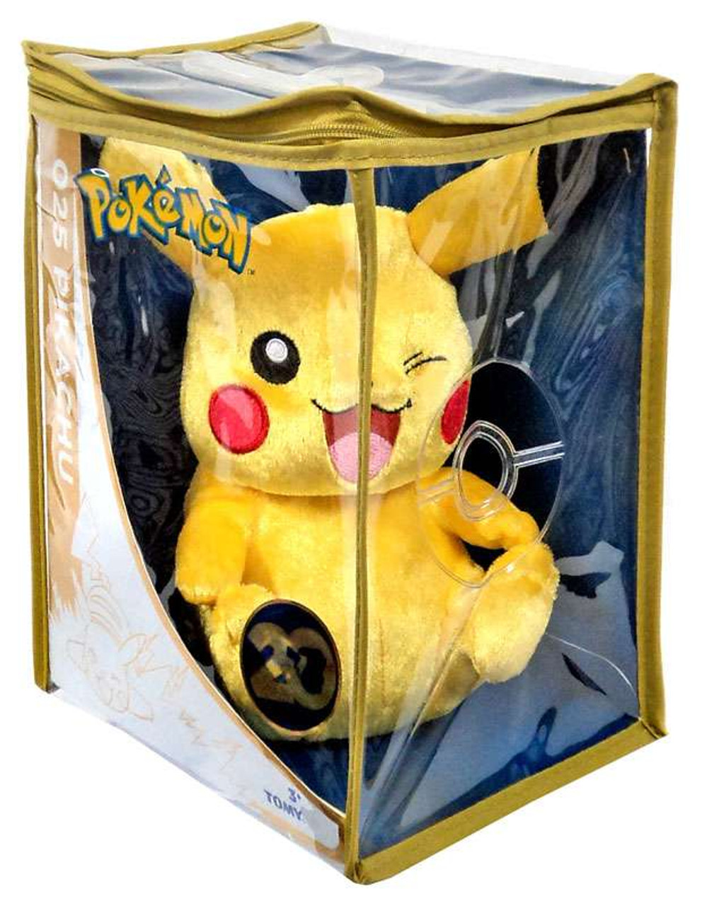 pikachu 20th anniversary plush