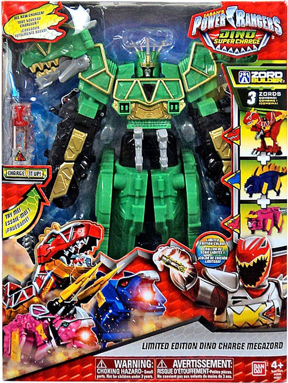 power rangers dino charge zords toys