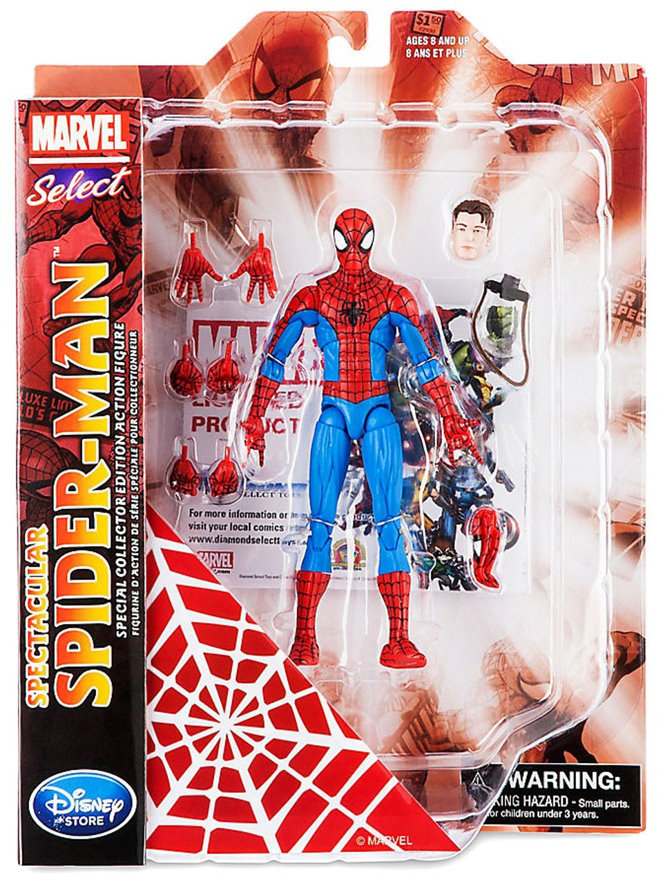 marvel select ultimate spider man