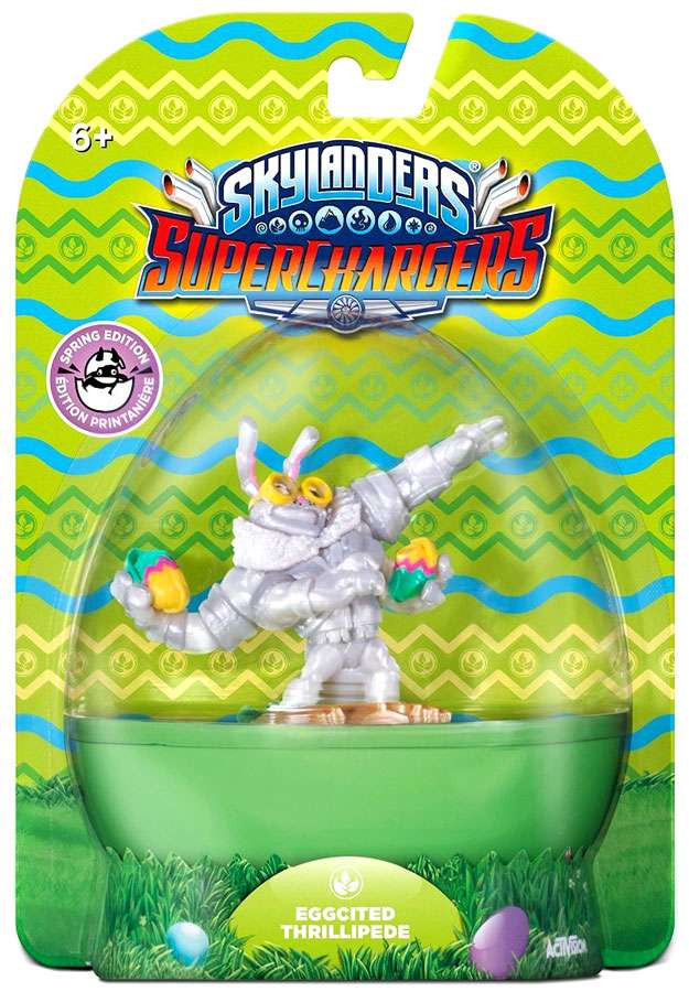 Skylanders SuperChargers Eggcited Thrillipede Figure Pack Spring