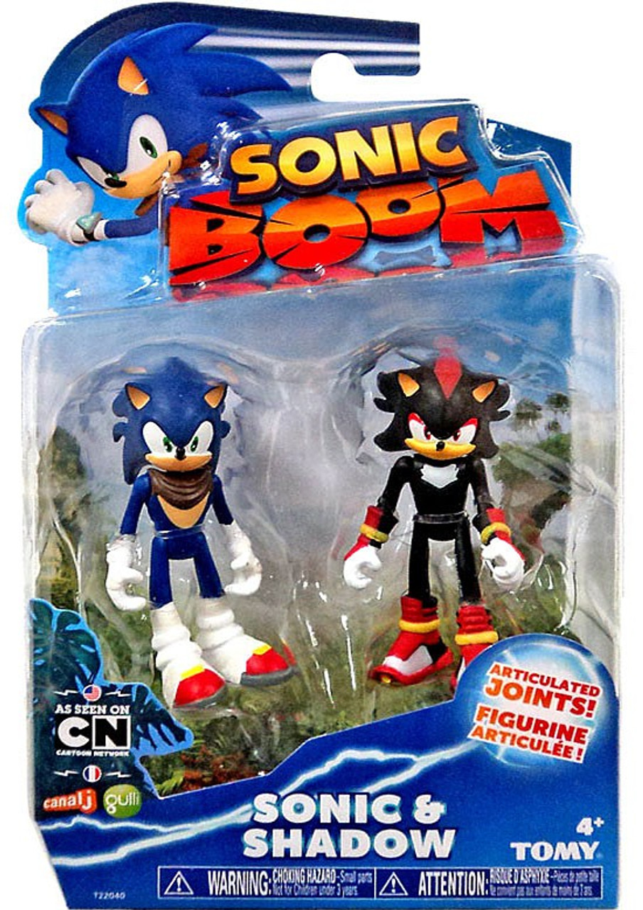 Sonic The Hedgehog Sonic Boom Sonic Shadow 3 Action Figure 2 Pack Tomy Inc Toywiz