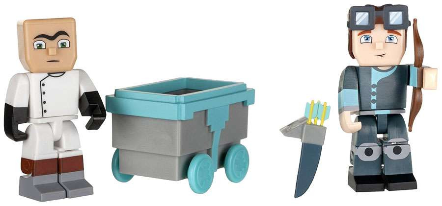 Tube Heroes DanTDM Diamond Dimension Pack Action Figure 2-Pack Jazwares ...