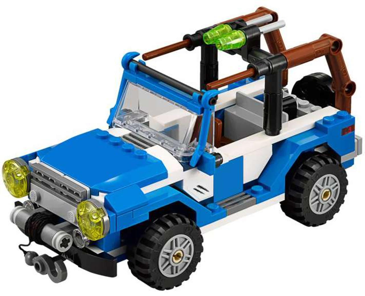 blue jurassic world lego