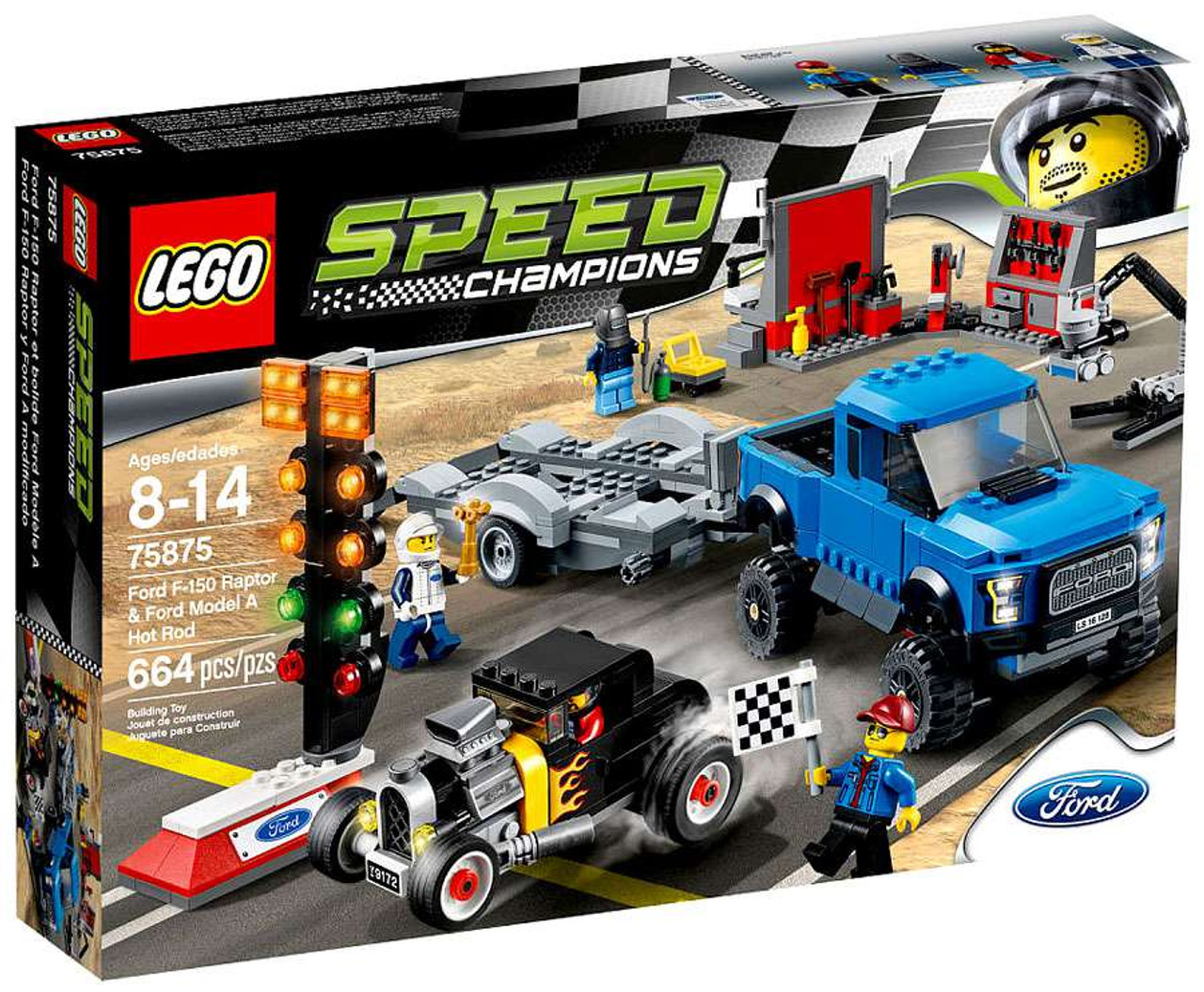 Lego Speed Champions Ford F 150 Raptor Ford Model A Hot Rod Exclusive Set 75875 Toywiz - new trading update and secret codes in speed champions roblox