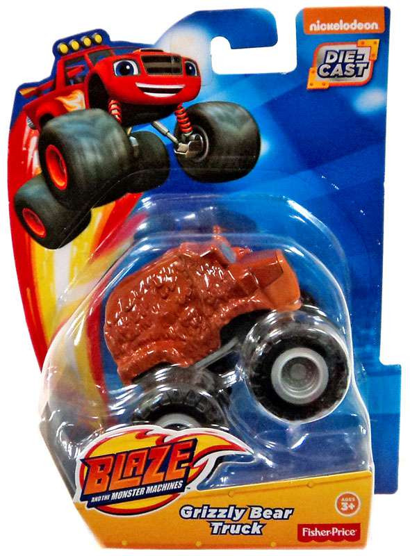 Fisher Price Blaze the Monster Machines Grizzly Bear Truck Diecast
