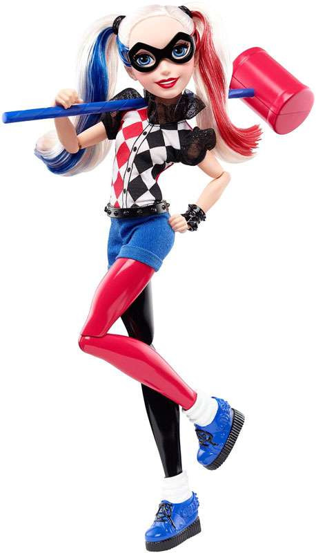 DC Super Hero Girls Harley Quinn 12 Deluxe Doll Mattel Toys ToyWiz