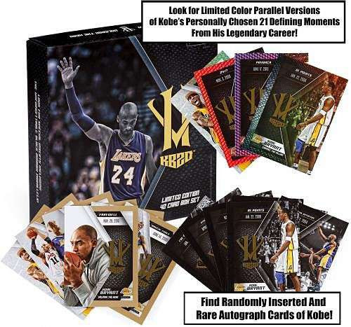 NBA Panini Kobe Bryant Hero Villain Basketball KB20 Trading Card Box Set Limited Edition, 42