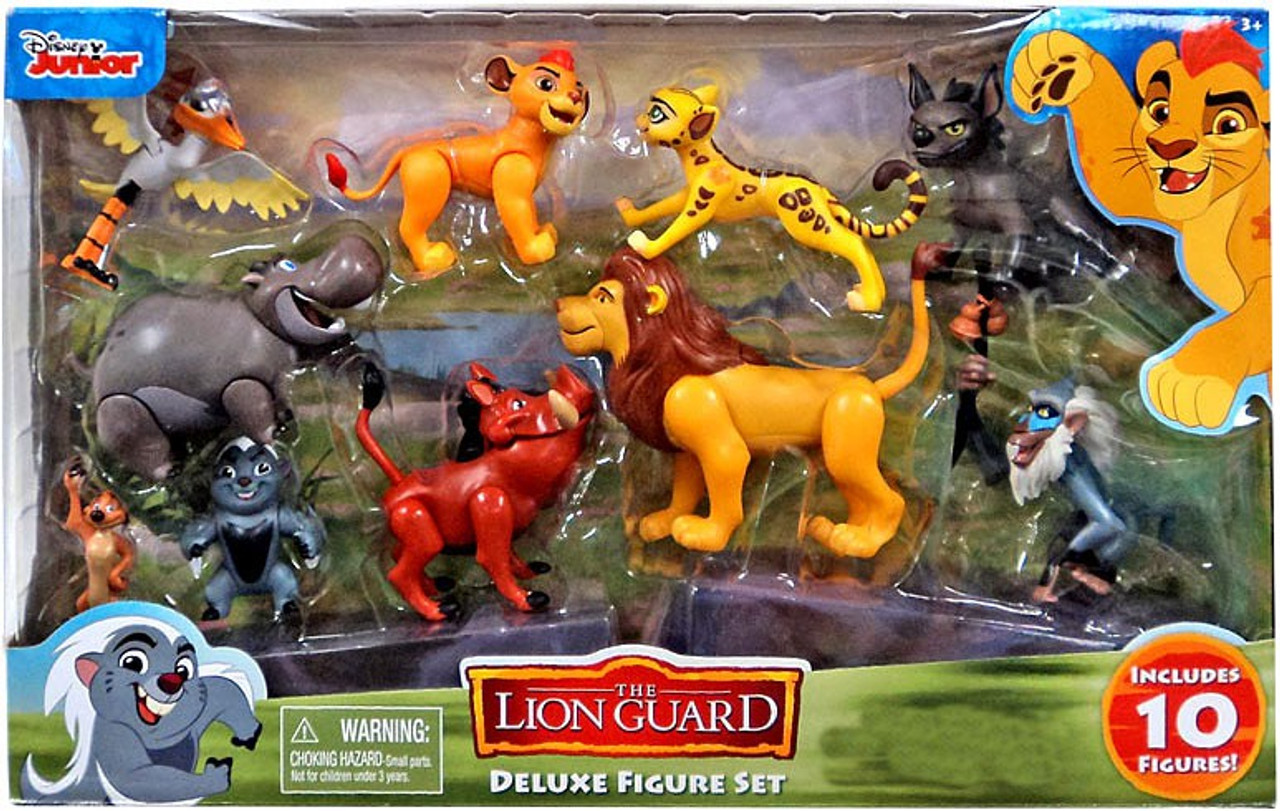 lion guard deluxe figure set