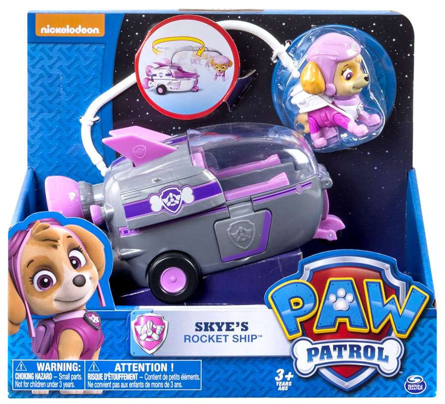 paw patrol rocket ship