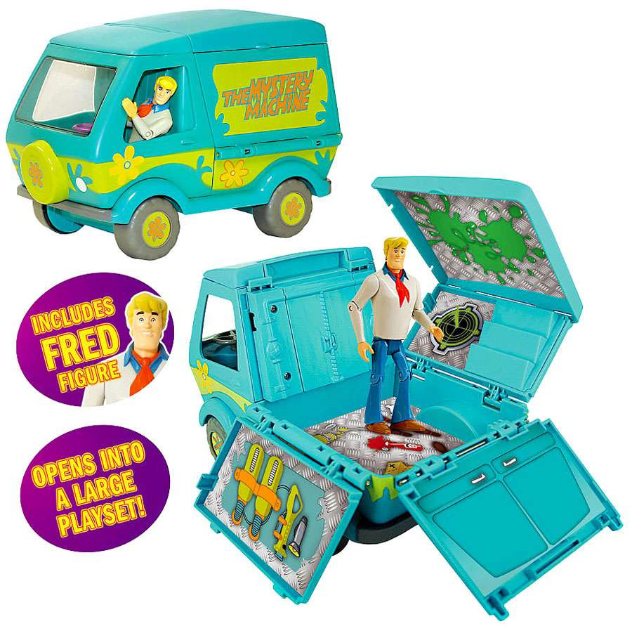 Scooby Doo Mystery Machine Playset Includes Fred Zoink ToyWiz