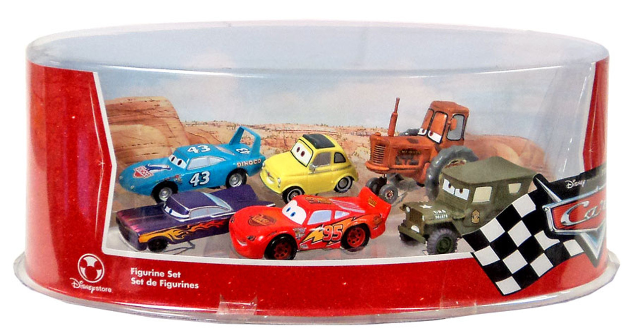 cars figurine playset