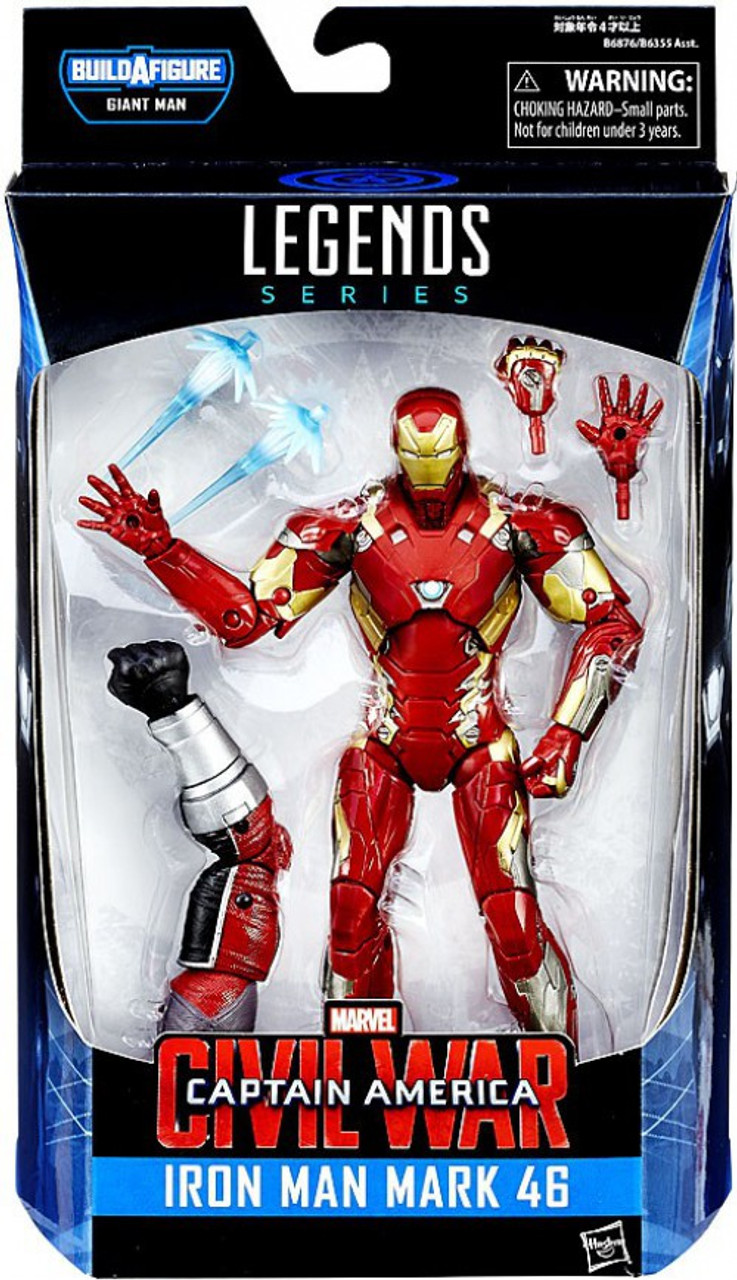 marvel legends iron man civil war