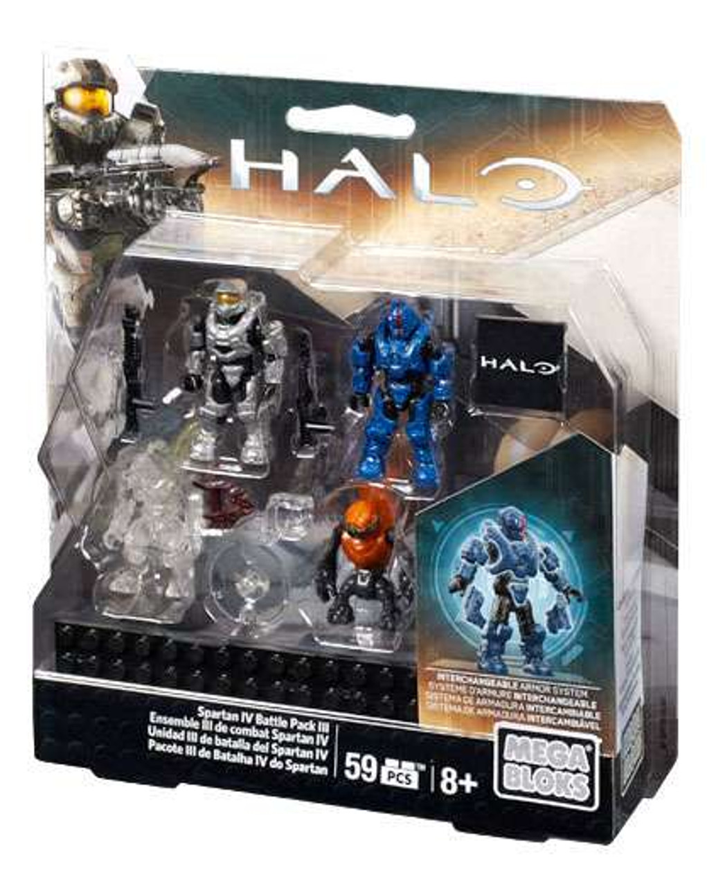 Mega Bloks Halo Spartan Iv Battle Pack Iii Set Toywiz