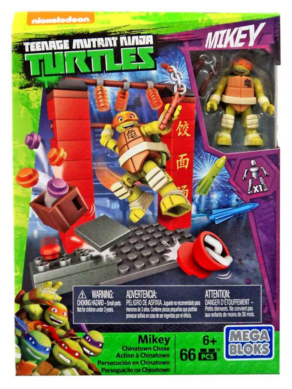 ninja turtle chinatown playset