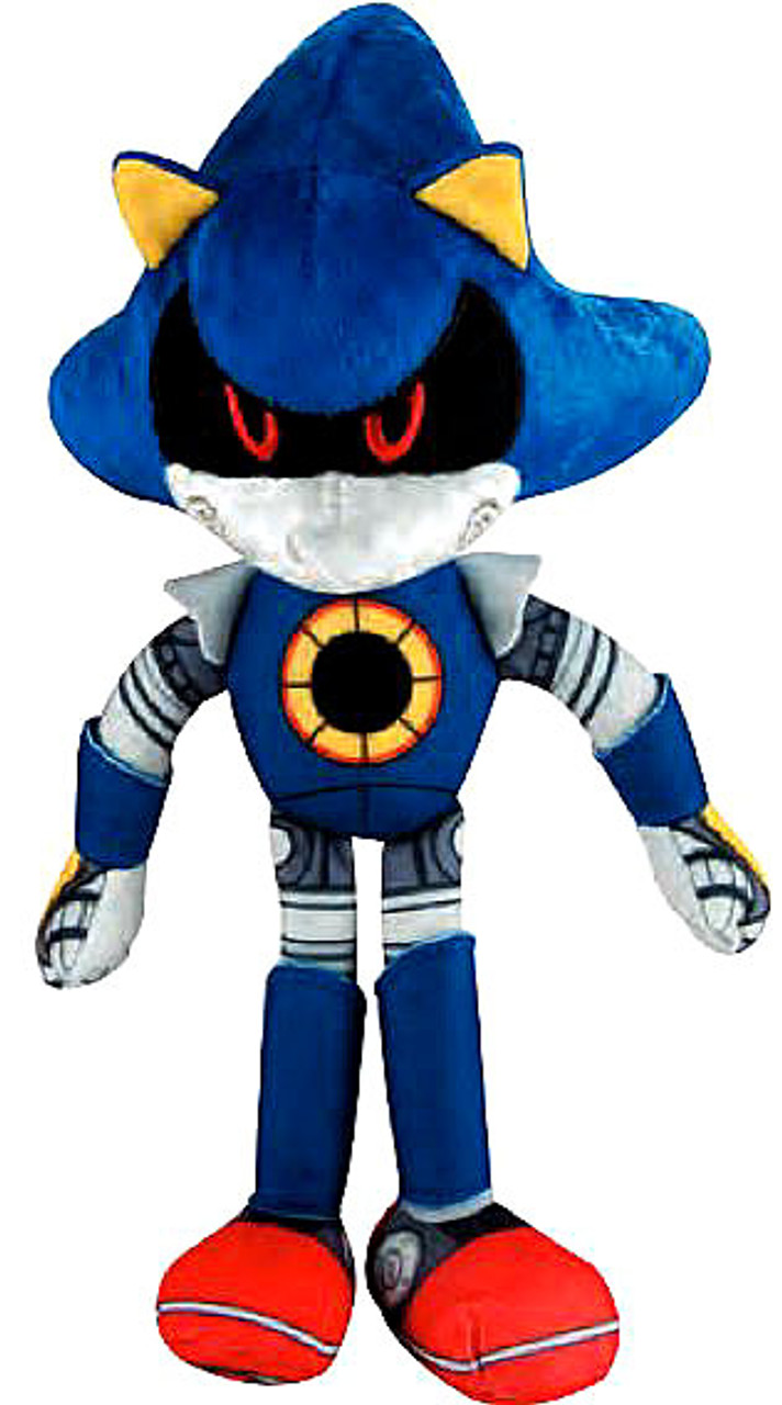 Sonic The Hedgehog Sonic Boom Metal Sonic 8 Plush Tomy Inc Toywiz - roblox metal sonic theme