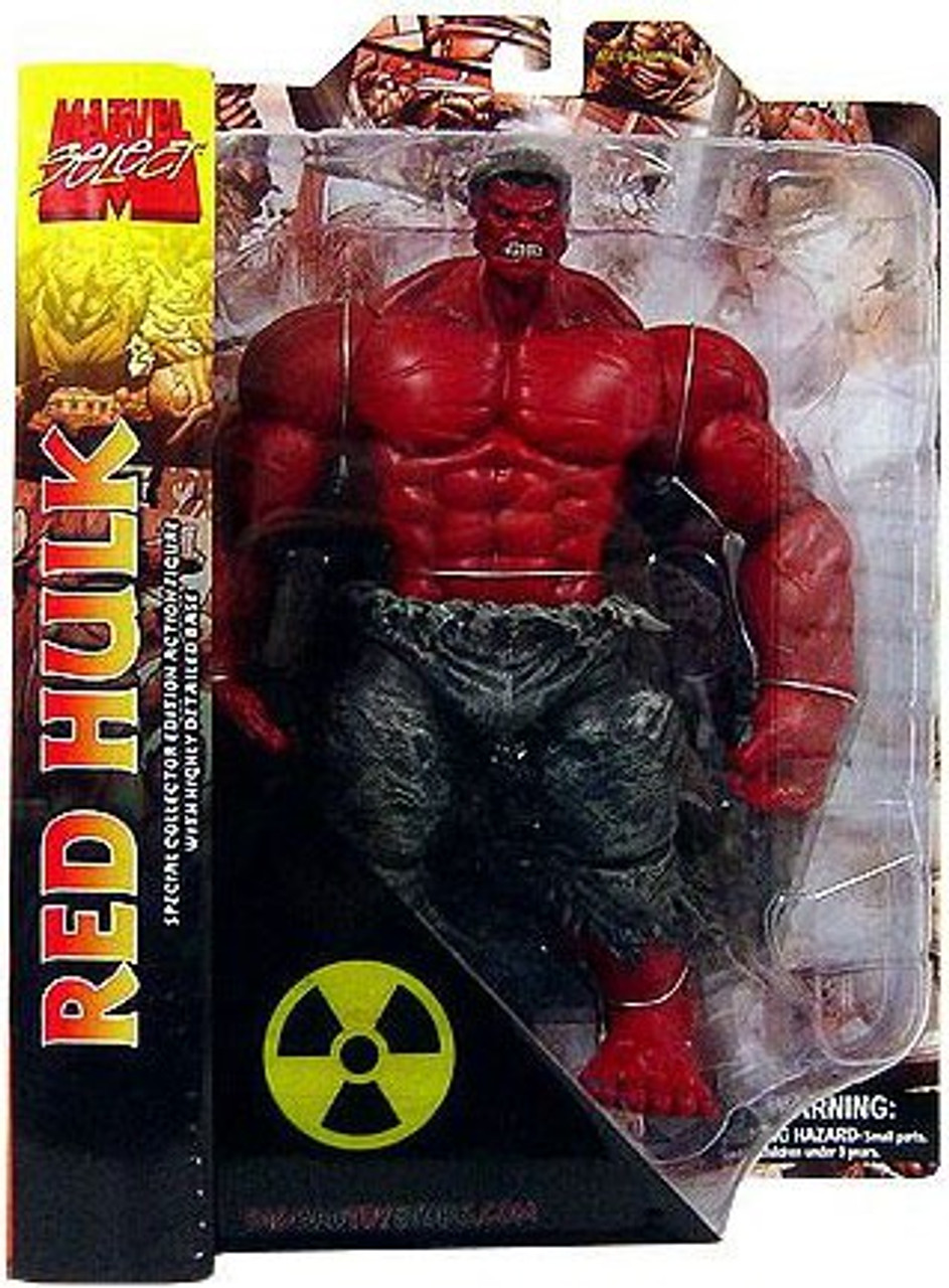 red hulk toy