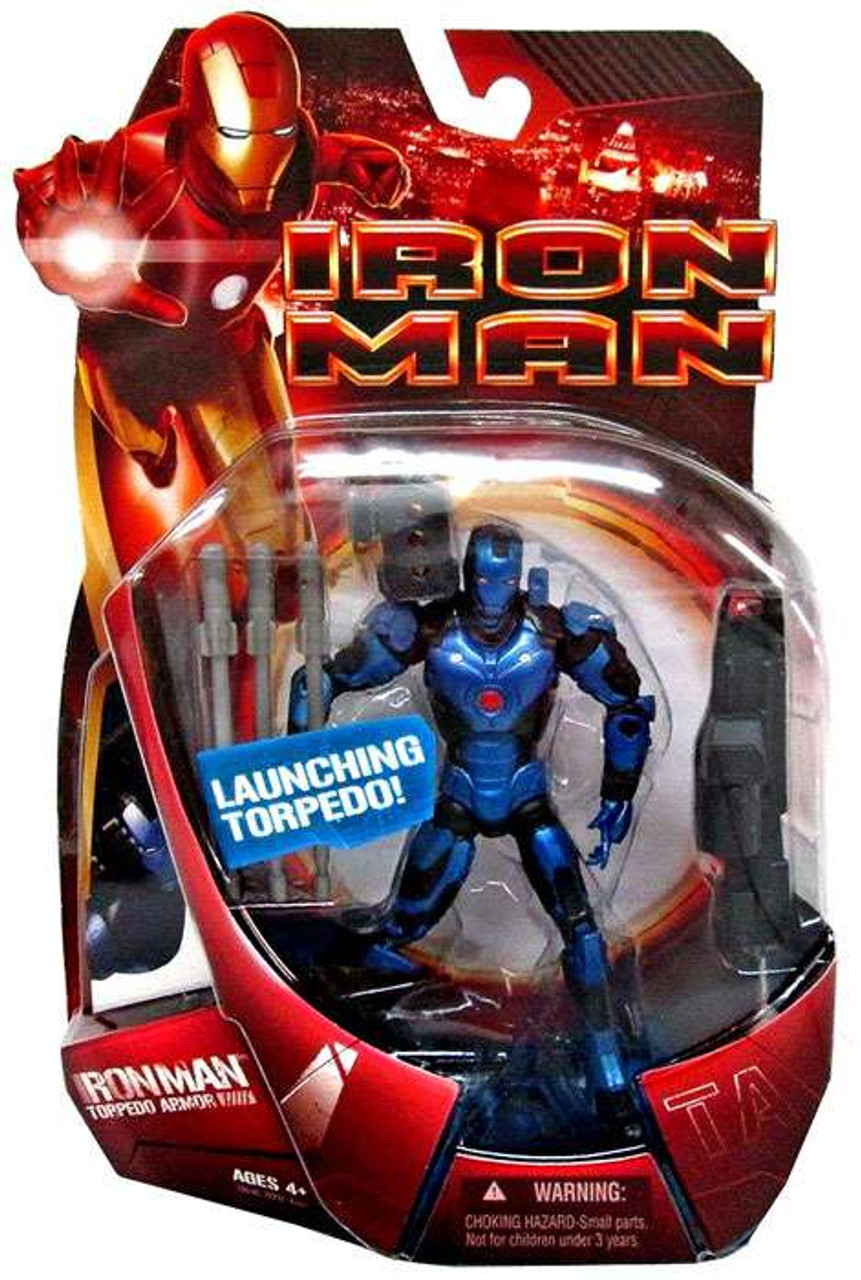 blue iron man action figure