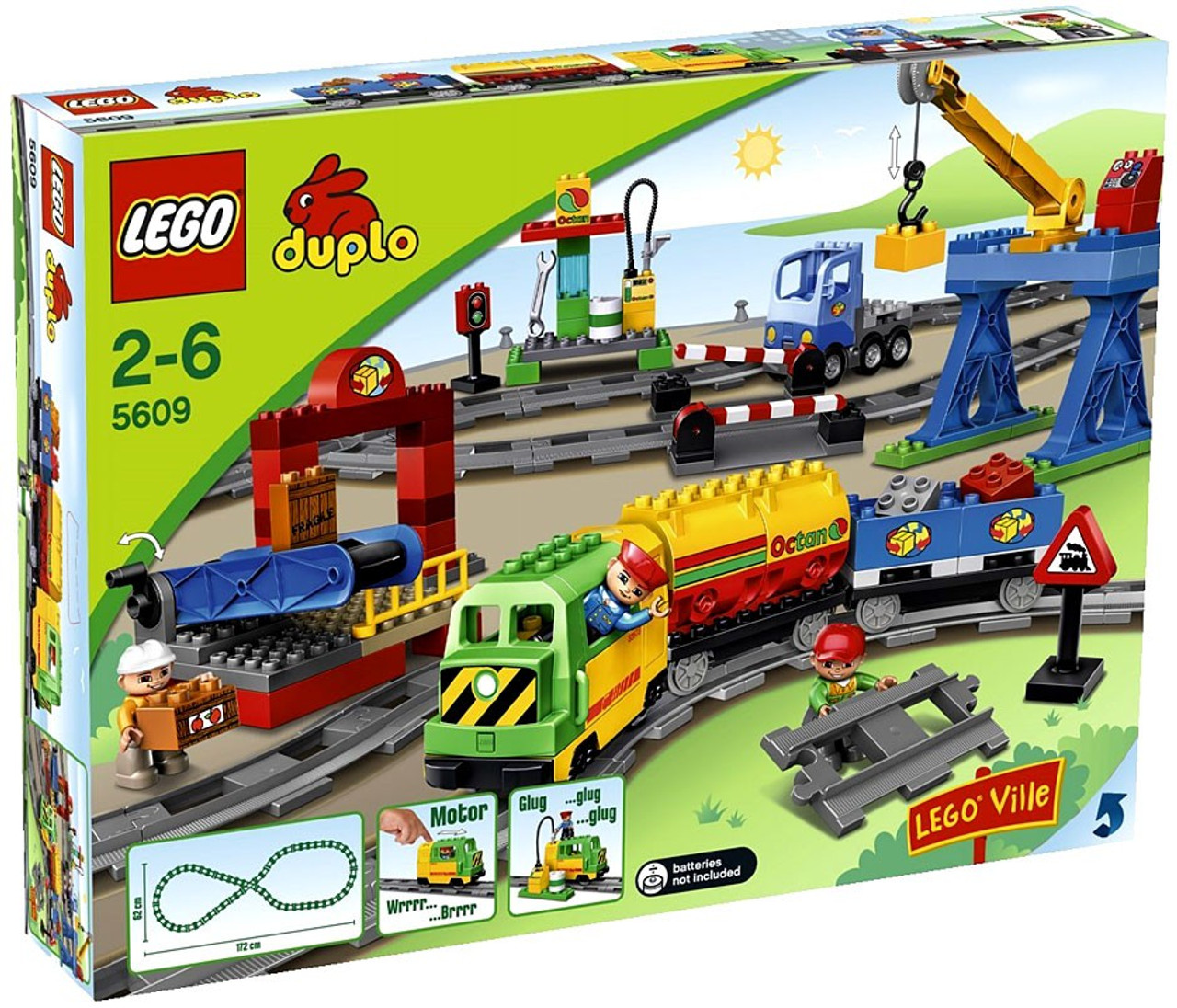 duplo cargo train set