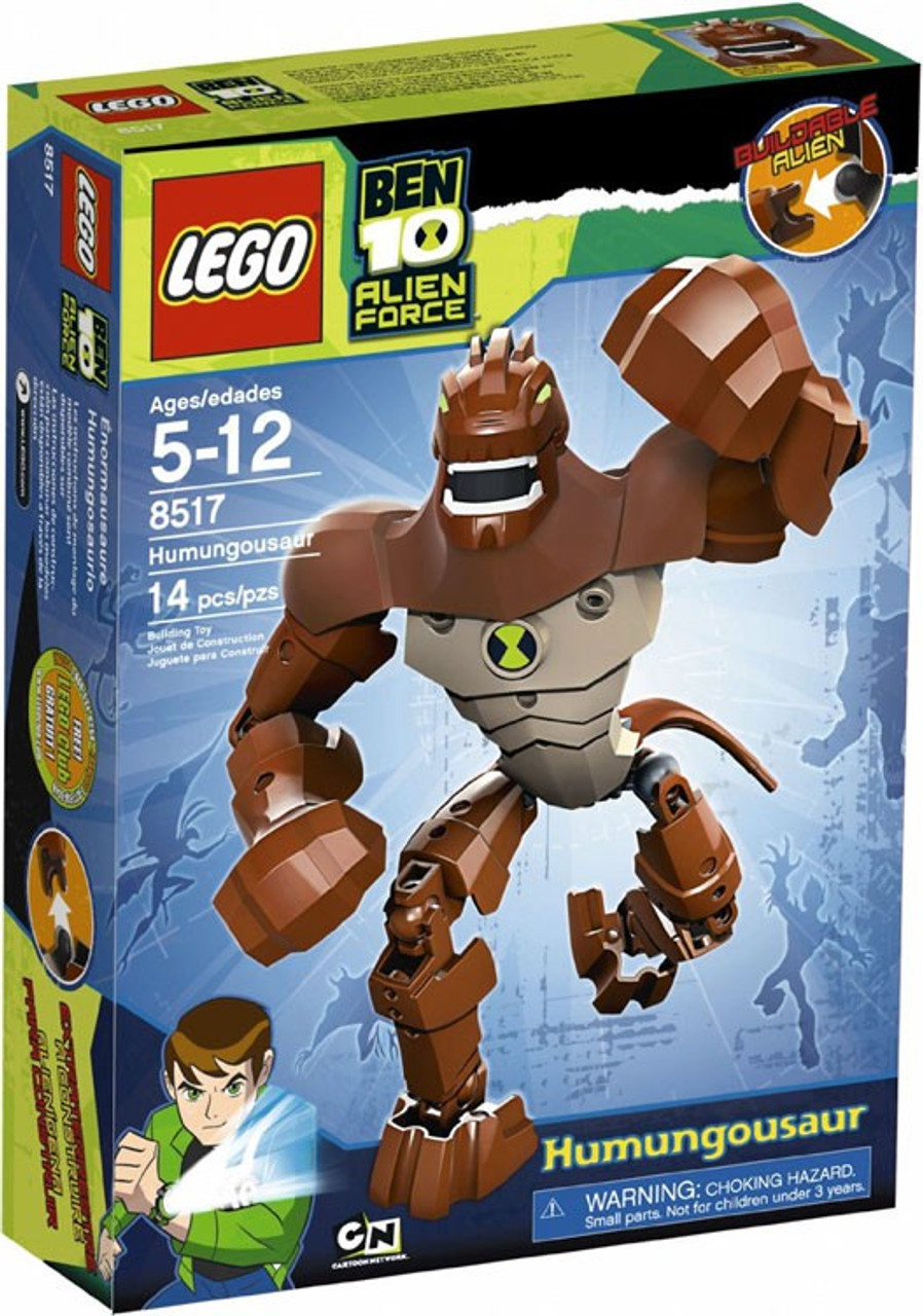 Lego Ben 10 Alien Force Figures Humungousaur Set 8517 Toywiz - ben 10 alien force rp roblox