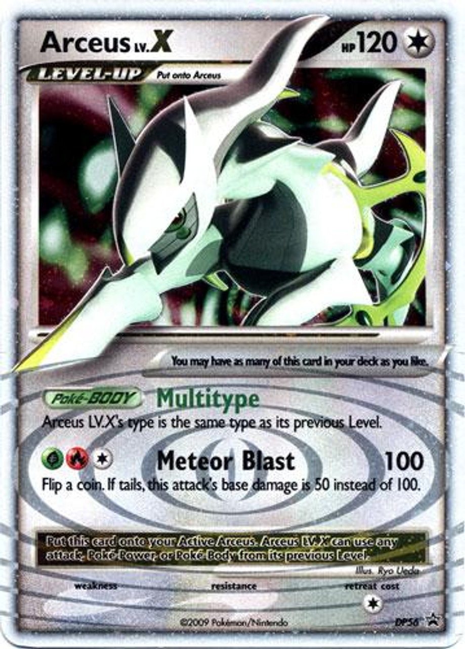 Pokemon Diamond Pearl Promo Single Card Ultra Rare Arceus Lv X Dp56 Toywiz