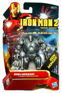 Iron Man 2 Movie Series Iron Monger 4 Action Figure 7 Hasbro Toys