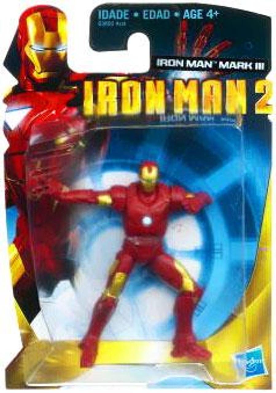 Iron Man 2 3 Inch Iron Man Mark Iii 3 Action Figure Hasbro Toys Toywiz - iron man mark ii roblox