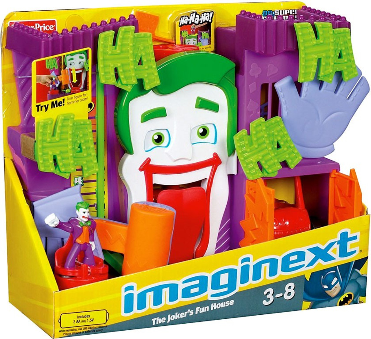 imaginext joker funhouse