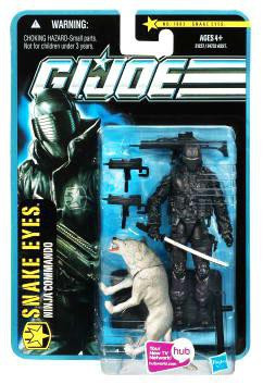 Gi Joe Pursuit Of Cobra Snake Eyes 3 75 Action Figure Desert
