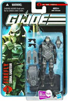 Gi Joe Pursuit Of Cobra Firefly 3 75 Action Figure Hasbro Toys