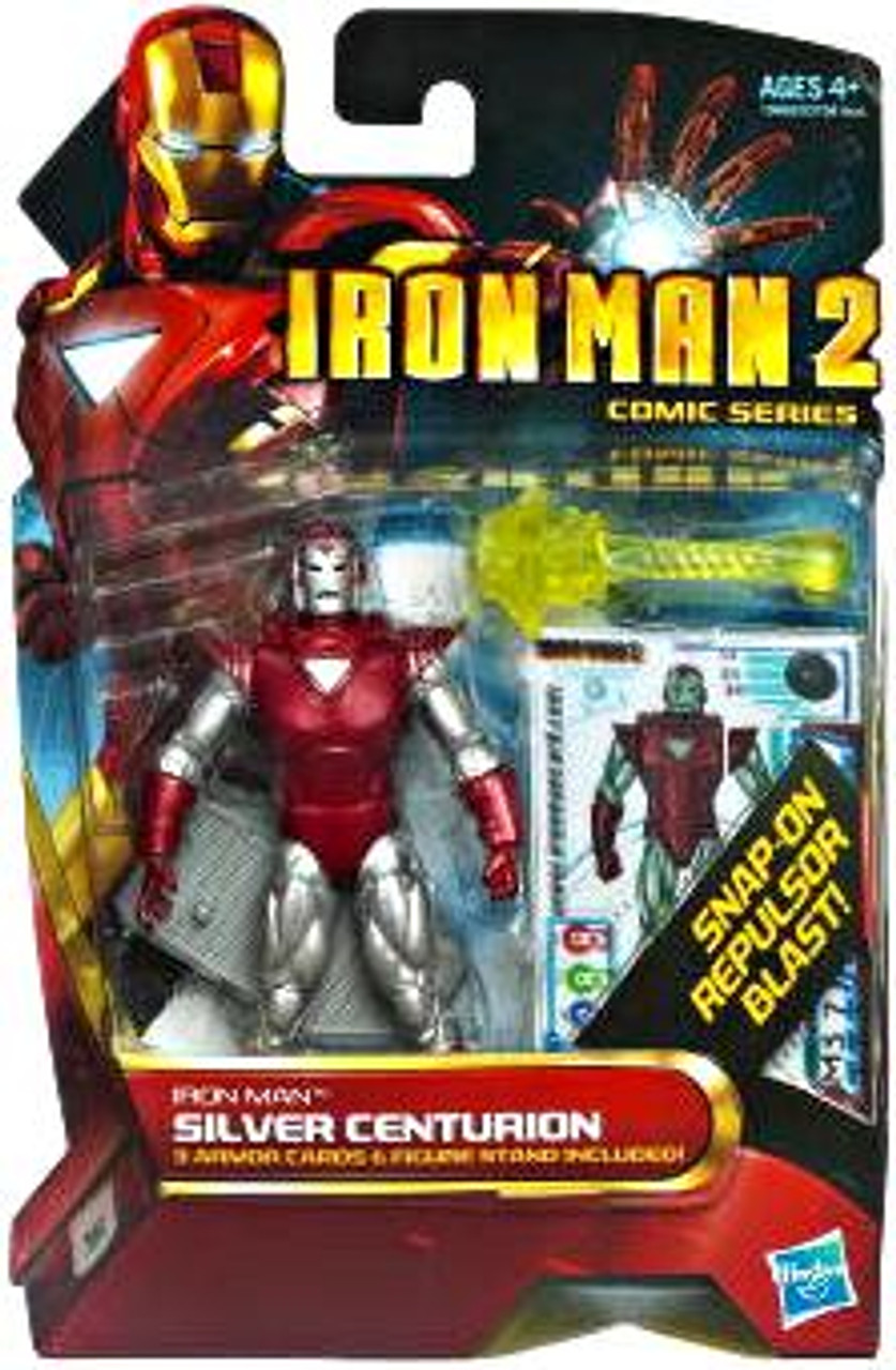 iron man silver centurion action figure