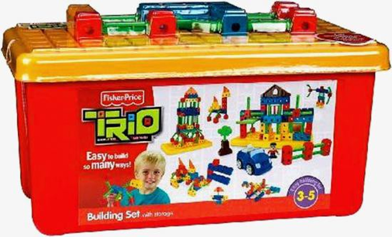 fisher price trio bricks