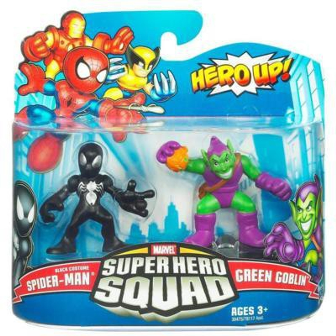 super hero squad spiderman toys