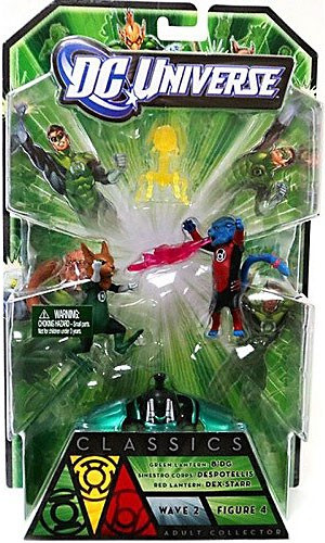 DC Universe Green Lantern Classics Stel Series Bdg, Dex-Starr