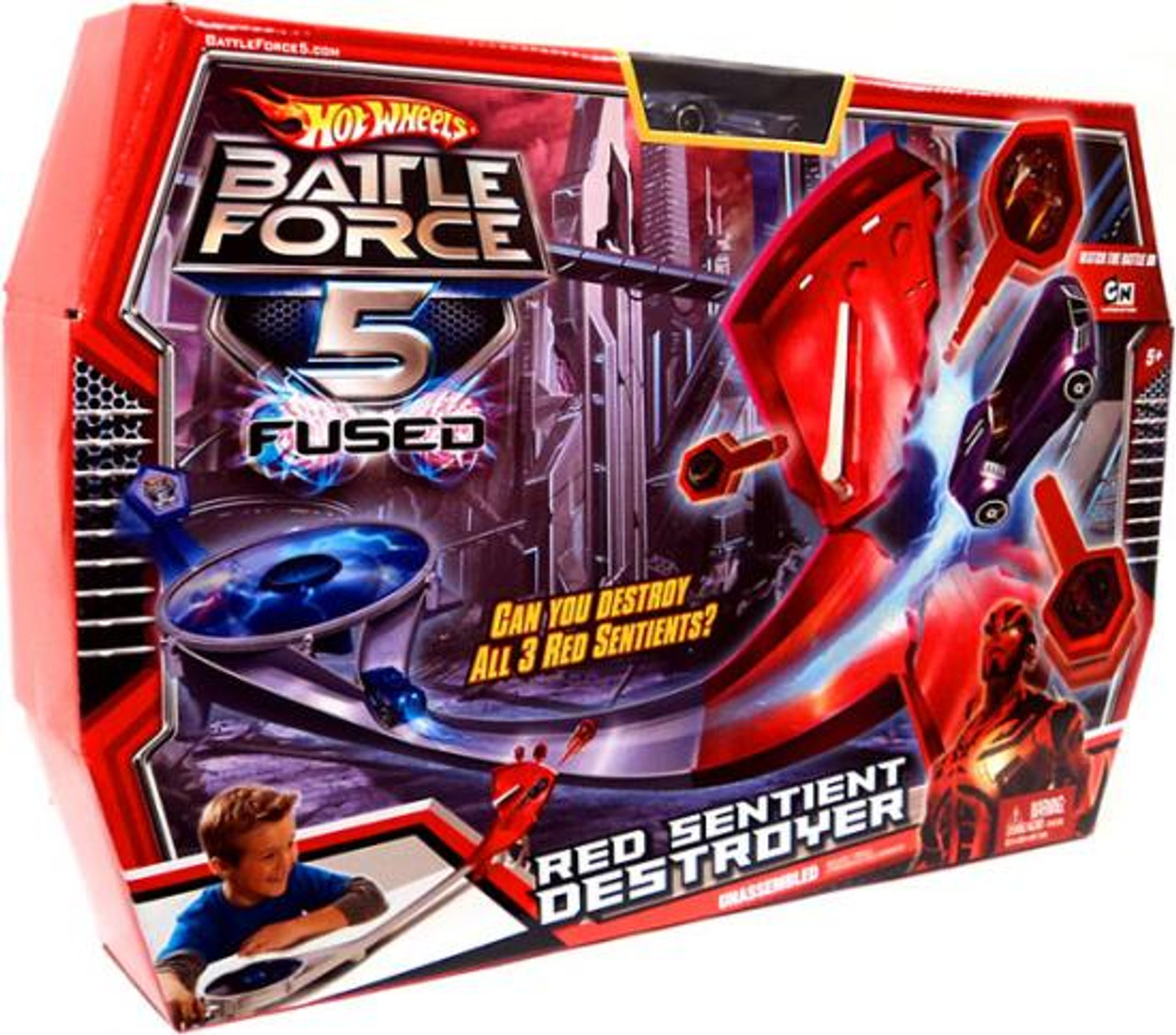 hot wheels battle force 5 fused