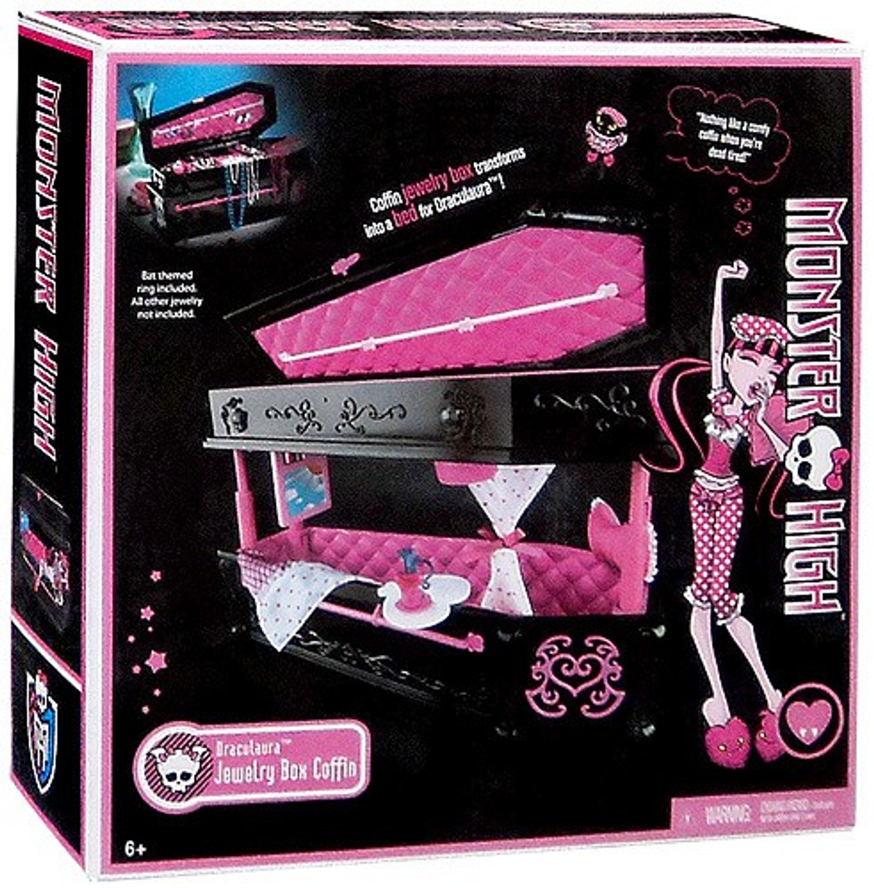 monster high coffin bed